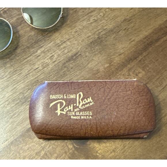 Vintage Ray Ban Bausch & Lomb 1/10 12K GF B&L Clip-on Sunglasses w/ Case - Picture 14 of 14